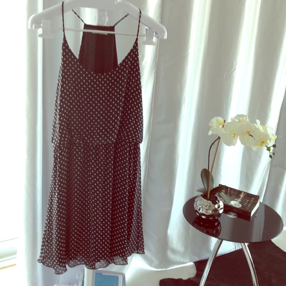 Dresses & Skirts - Amber blue polka dot dress